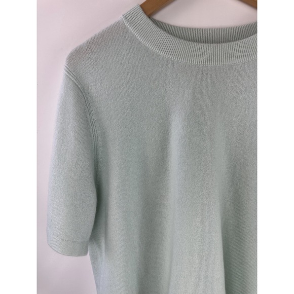 Kilte Collection Cashmere Set of Wide-Leg Pants & Short Sleeve Top Size 3 L/XL - Picture 5 of 16